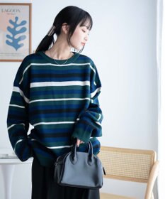 WEGO ルーズフィット総柄プルオーバー