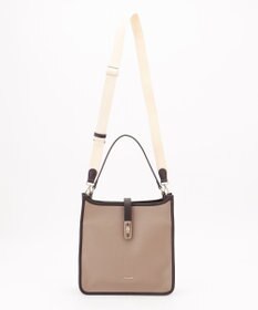 LA BAGAGERIE スクエアレザー2WAYショルダーバッグ