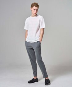 JOSEPH HOMME 【新柄 / 新素材】ジャガードボーダー　クルーネックTシャツ