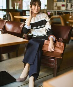 23区 L 【見上愛さん着用】CANCLINI シャーティング ルーズフィットシャツ