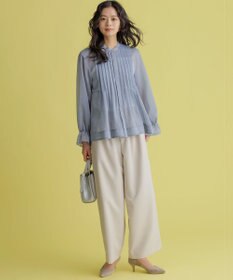 組曲 L エアリーボイルシアー ブラウス