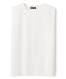 uncrave ダブルフェイスジャージー ノースリーブカットソー