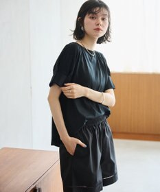 #Newans 【洗える/セットアップ可能】ハシゴレースハーフパンツ