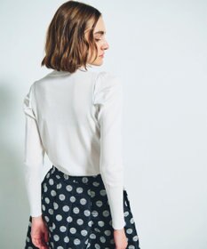 GRACE CONTINENTAL タックスリーブニットトップ