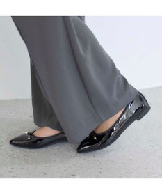 MODE ET JACOMO <carino>【レイン対応】中敷きデザインバレエシューズ