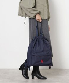 MOONBAT POLO RALPH LAUREN(ポロ ラルフローレン) 2WAYレインバッグカバー POLO PONY 撥水加工 レインバッグ