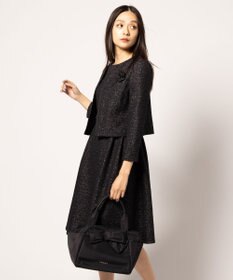 TOCCA 【大人百花掲載】KNOT IN HEART NYLONTOTE M トートバッグ M