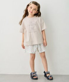 ANY KIDS 【綿100%/接触冷感】ひんやり オーバーサイズ アニマルTシャツ