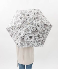 AURORA 【 Beaurance （ビューランス）】プリント夢が棲む場所　晴雨兼用傘（折りたたみ傘）