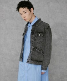 WEGO デニムトラッカージャケット