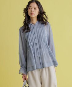 組曲 L エアリーボイルシアー ブラウス