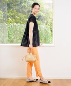 UNFILO カラー テーパードパンツ