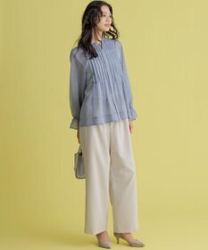 組曲 L エアリーボイルシアー ブラウス