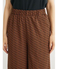 Green Parks ・ｆｕｒｒｙ　ｒａｔｅ　キカガクガラギャザーパンツ