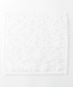 TOCCA EMBROIDERY FLOWER GAUZE  ガーゼハンカチ