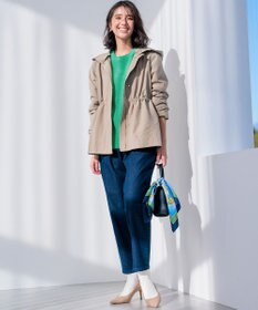 組曲 L 【フード取り外し可】2WAYショート丈ライトアウター