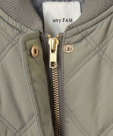 ANY 【洗濯機可/撥水】ダイヤキルトブルゾン