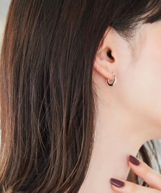 Phoebe 【SV925】ソフトミニフープピアス（片耳）