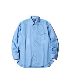 J.PRESS MEN 【J.PRESS ORIGINALS】Finx Cotton Twill Baggy Fit Shirt