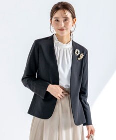 ANY SIS S 【洗える】フリルネックスタンド ブラウス