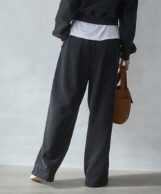 WEGO 【ウエストゴム/XSSMサイズ展開】スウェットワイドパンツ