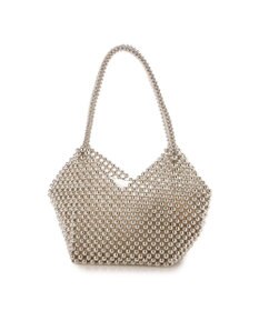 UNBILLION カシュカシュ cachecache / ビーズハート手提げバッグ