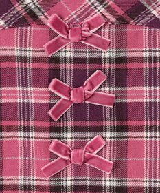 ANY KIDS チェックプリーツジャンパースカート