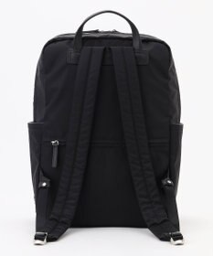 Y'SACCS NEWナイロン×レザーコンビシリーズ　前ポケットラージリュックサック