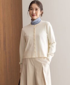 組曲 クルミボタン ニットカーディガン