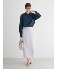 Green Parks 〈選べるきれシル〉Ｉラインロング丈スカート