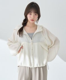 earth music&ecology シアージップパーカー