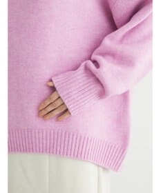 Green Parks ｆｕｗａっとメランジタートルニットプルオーバー