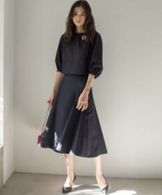 組曲 L クロップドフレア セットアップ