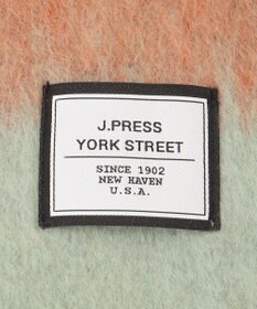 J.PRESS YORK STREET 【UNISEX】チェック シャギーストール/マフラー