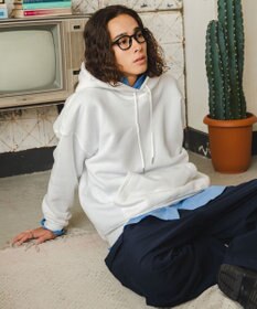 WEGO 【ユニセックス着用ITEM/MLXLサイズ展開/新色追加/裏起毛】スウェットプルパーカー