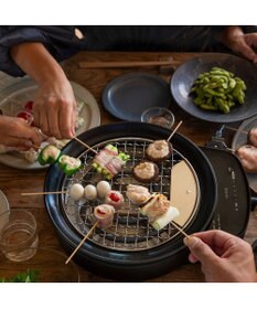 YAMATO テーブル＆キッチン 【siroca】おうちいろり（土鍋付き）  ブラック  SQ-D151D