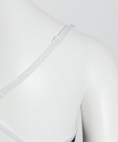 WEGO 【ブラトップ＆ショーツセット】Liliane　Ciel　フェザーラメ