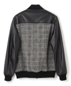 JOSEPH HOMME レザーブロックブークレ　ブルゾン