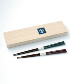たち吉 【たち吉】やくも　夫婦箸（桐箱入）〈2膳〉