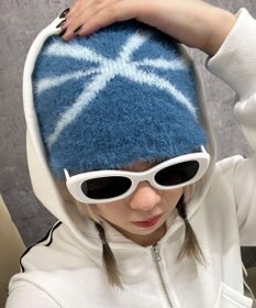 WEGO シャギーリボンニットワッチ