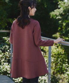 Tiaclasse L 【洗える】裏起毛フレアワンピチュニック