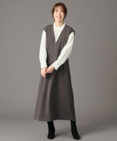 ANY 【洗濯機可】ライトツイードジャンスカ