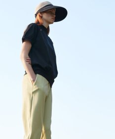 23区GOLF 【23Fondation】半袖 モックネックシャツ