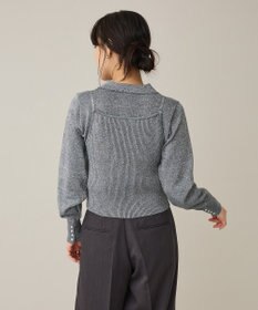 CRAFT STANDARD BOUTIQUE ポロ衿アンサンブルニット