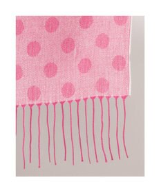 UNBILLION カシュネ cache nez / ドット柄ジャカードストール