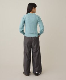 CRAFT STANDARD BOUTIQUE ポロ衿アンサンブルニット