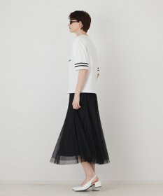 GRACE CONTINENTAL カレッジロゴプリントTシャツ