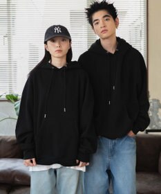 WEGO 【ユニセックス着用ITEM/MLXLサイズ展開/新色追加/裏起毛】スウェットプルパーカー