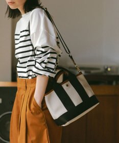 TOPKAPI 【Breath TOPKAPI】スコッチグレイン ネオレザー ミニ トート バッグ ショルダー付き S