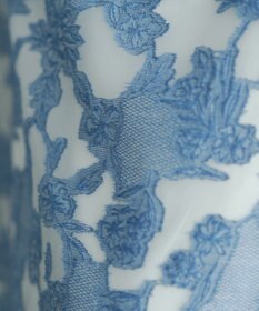 YECCA VECCA シアーレース柄マーメイドスカート